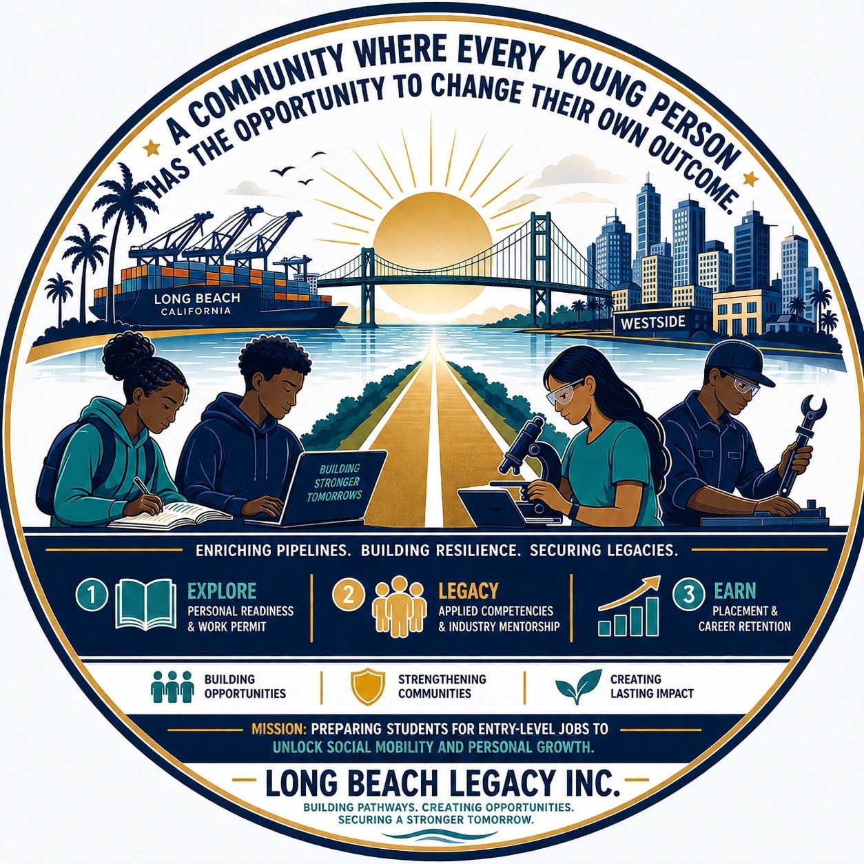 Long Beach Legacy seal